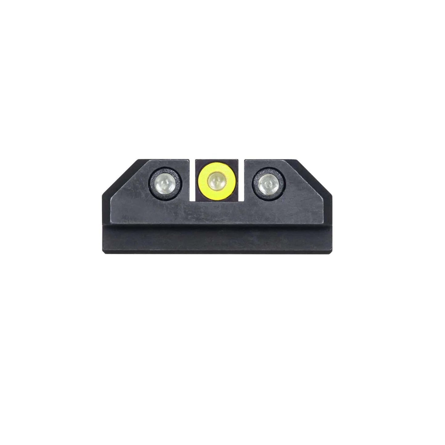 Night Fision LLC Night Sights Night Fision LLC Night Fision Night Sight Set Yellow Front Black Back for Taurus G3c/GX4