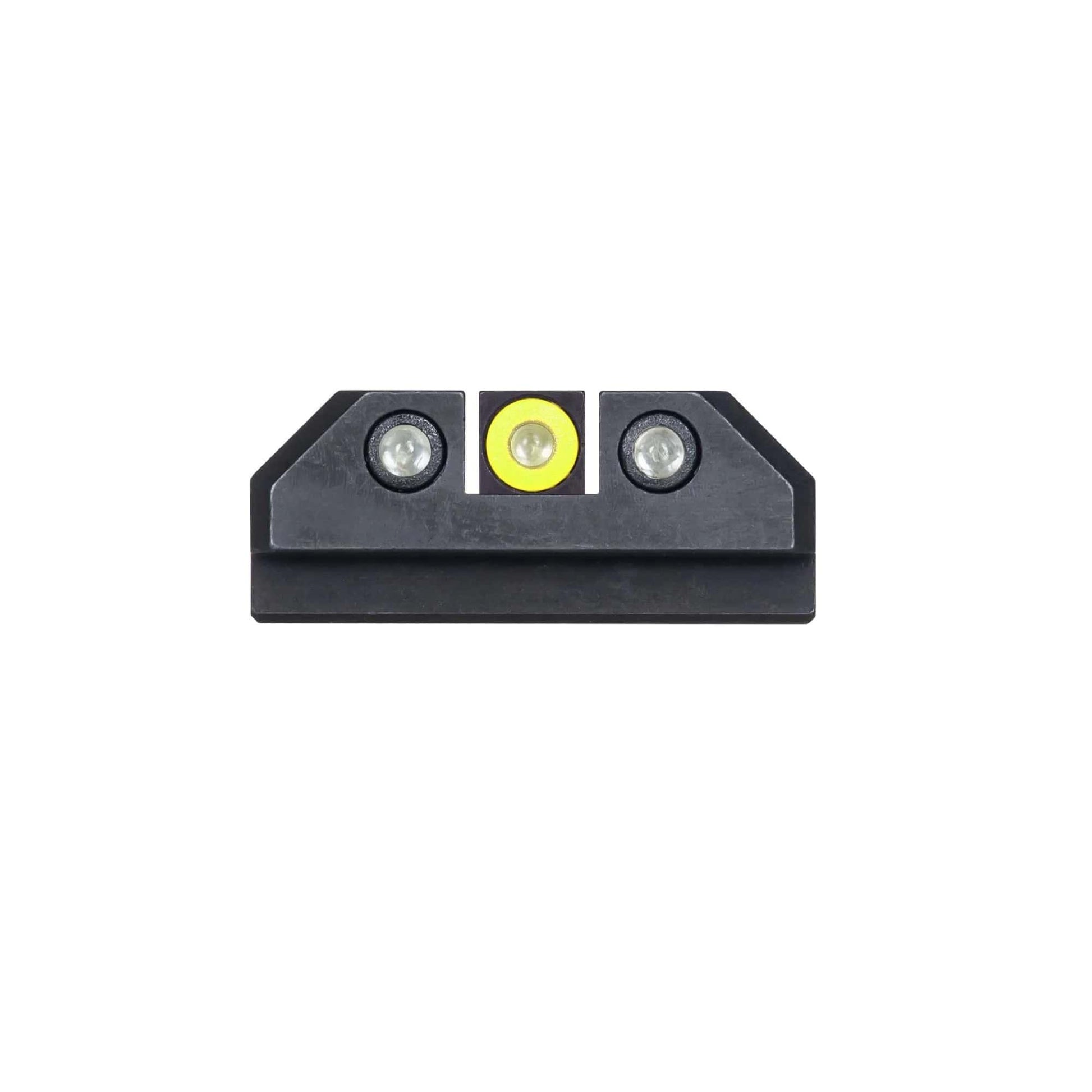 Night Fision LLC Night Sights Night Fision LLC Night Fision Night Sight Set Yellow Front Black Back for Taurus G3c/GX4