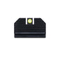 Night Fision LLC Suppressor Height Sights Night Fision LLC Night Fision Optics Ready Stealth Night Sight Set Yellow Front Blank Back for Walther