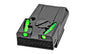 HIVIZ ADJ REAR RUGER MK1-4 22/45
