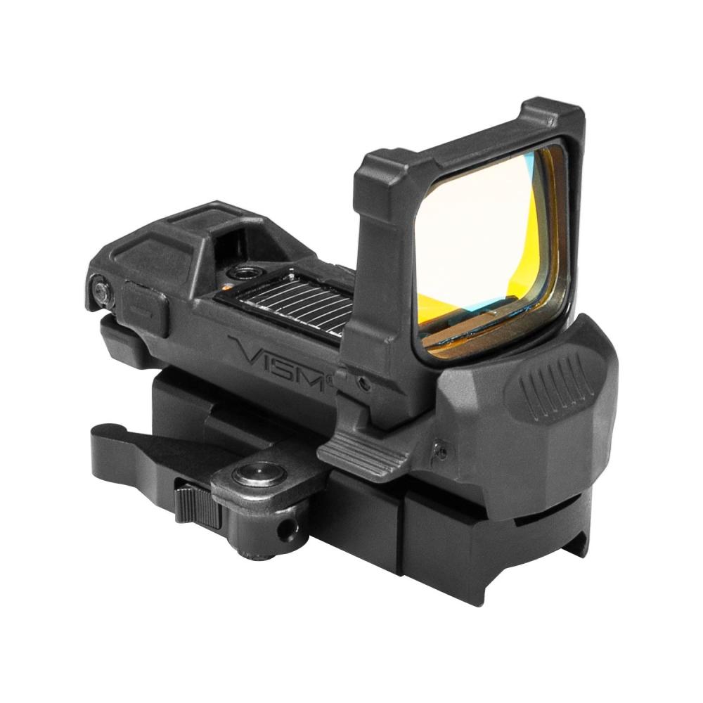 NcSTAR Reflex NcSTAR NcStar Vism SPD FlipDot - Solar Reflex Sight With KPM Mounting System (KeyMod/Picatinny/M-LOK)