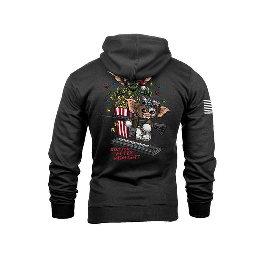 Nine Line Apparel Hoodies &amp; Sweatshirts Nine Line Apparel Nine Line Belt Fed Hooded Sweatshirt Black 3XL