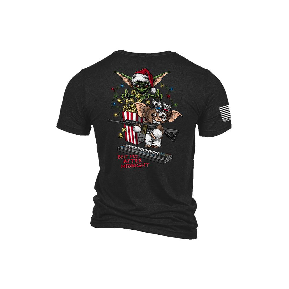 Nine Line Apparel Short Sleeve Shirts Nine Line Apparel Nine Line Belt Fed Triblend Short Sleeve Shirt Black L