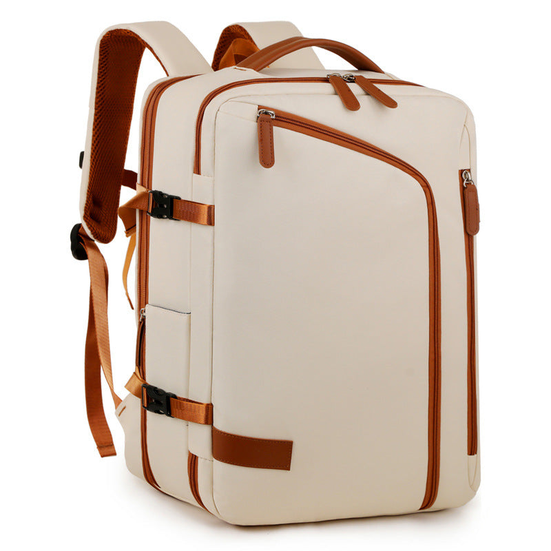 Female Vacuum Compression Large-capacity Backpack