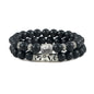 Wooden Bead Bracelet Buddha Head Men's And Women's Suits Hollow Out Hand Jewelry