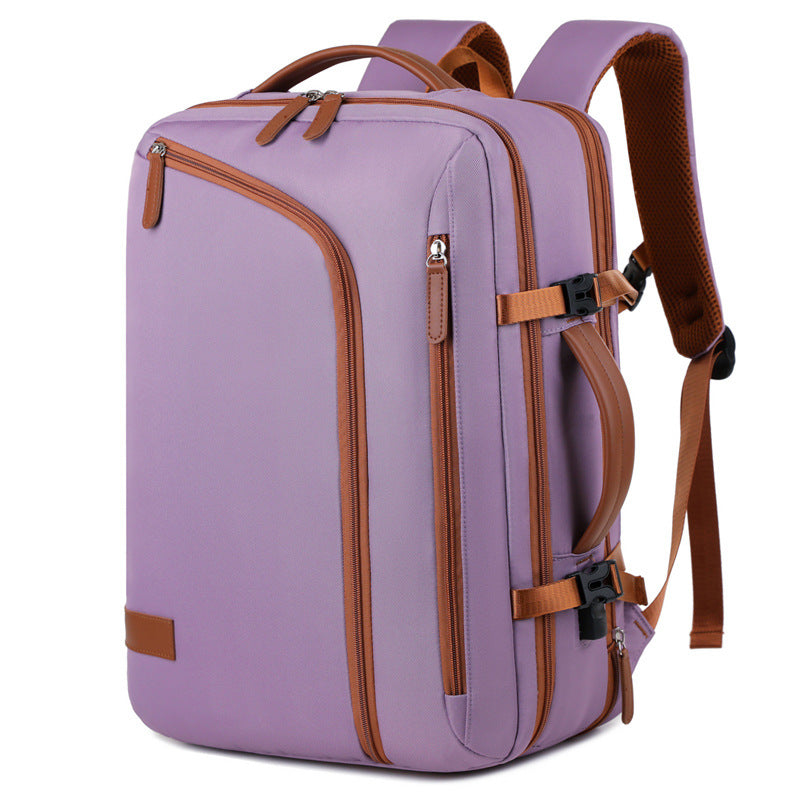 Female Vacuum Compression Large-capacity Backpack