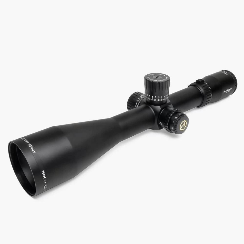 Athlon Optics Centerfire Scopes Athlon Optics Athlon Ares ETR UHD Rifle Scope 4.5-30x56 34mm FFP APLR5 IR MOA Illum. Black