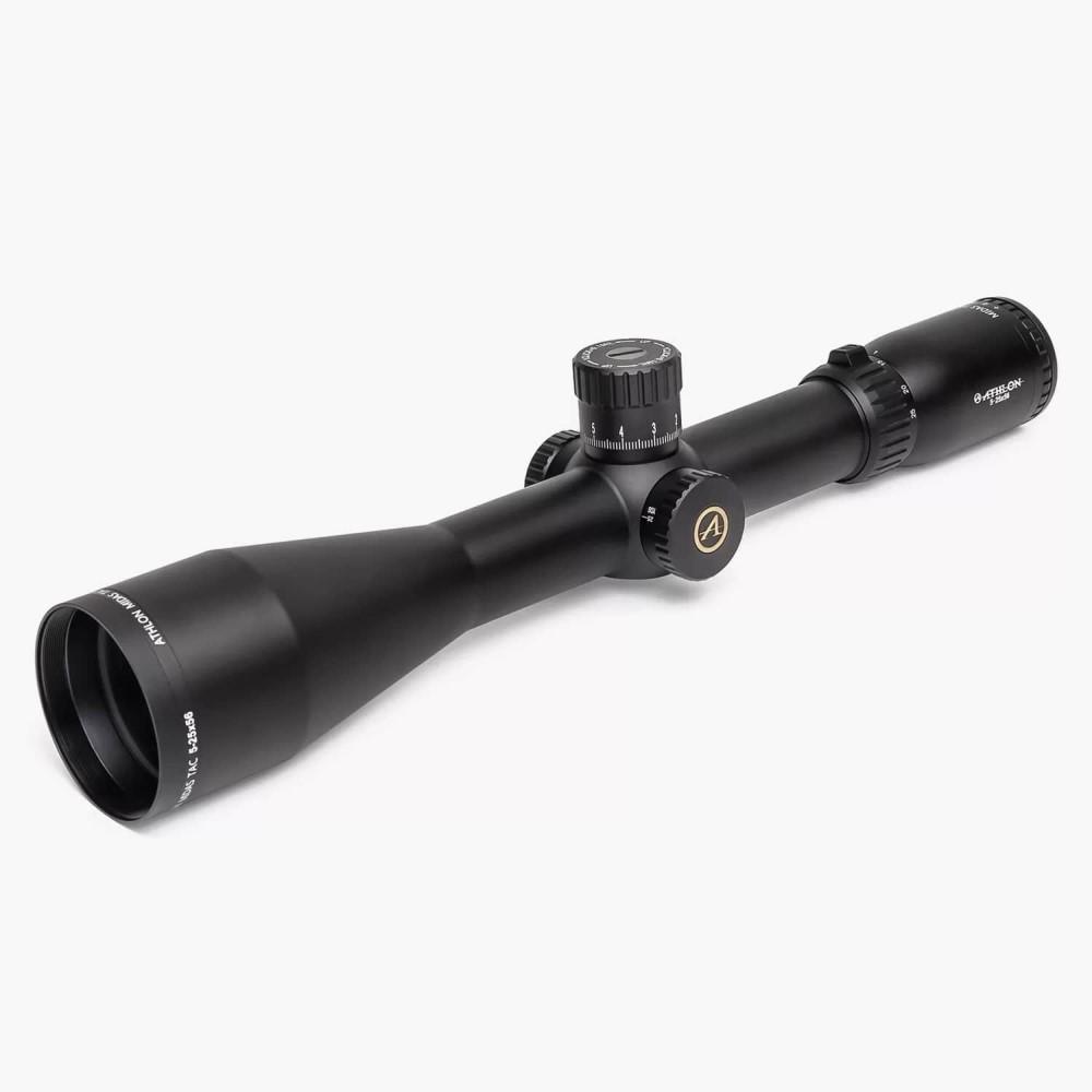 Athlon Optics Centerfire Scopes Athlon Optics Athlon Midas TAC HD Riflescope 5-25x56 34mm FFP APRS6 MIL Non Illum. Black