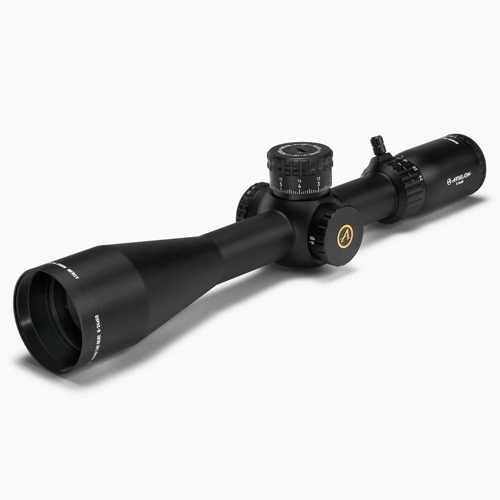 Athlon Optics Centerfire Scopes Athlon Optics Athlon Midas TAC Gen 2 HD Rifle Scope 6-24x50 30mm FFP APRS14 MIL Black