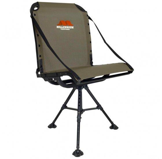Millennium Blind Chairs Millennium Millennium G100 Ground Blind Chair with Packable Leveling Legs