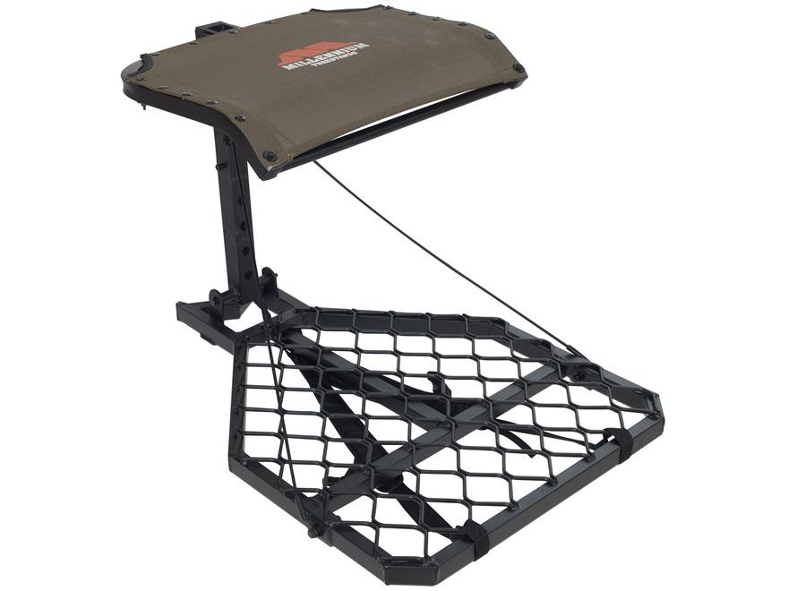 Millennium Hang On Treestands Millennium Millennium M60U Ultralite Hang-On Tree Stand Includes Safe-Link 35' Safety Line