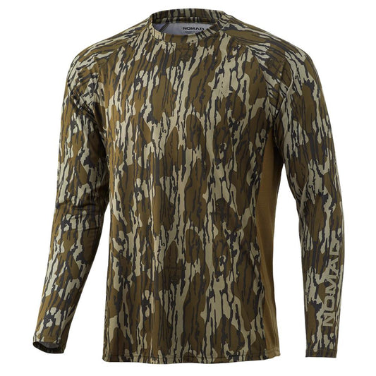 Nomad Long Sleeve Shirts|Clothing &amp; Footwear Nomad Nomad Camo Pursuit Long Sleeve Shirt Mossy Oak Bottomland M