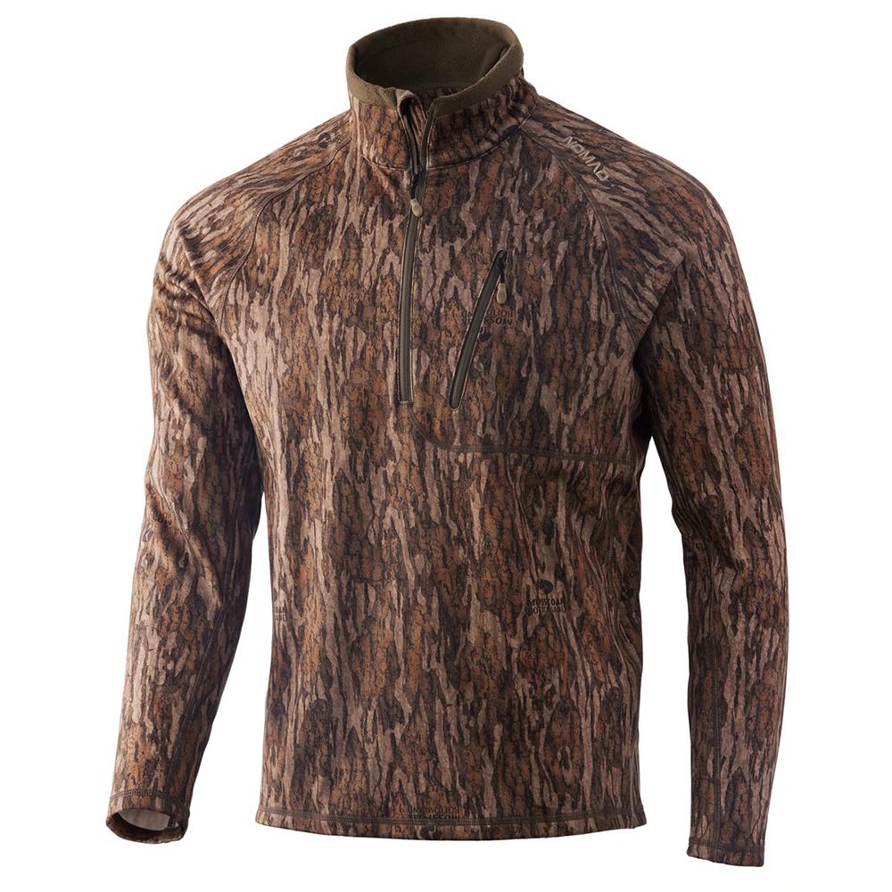 Nomad Long Sleeve Shirts Nomad Nomad Pursuit Longneck Sweatshirt Mossy Oak Bottomland XL