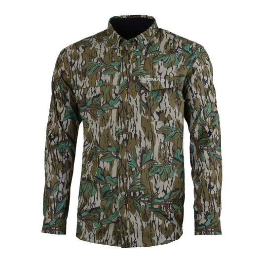 Nomad Long Sleeve Shirts Nomad Nomad Stretch-Lite Long Sleeve Shirt Mossy Oak Greenleaf S