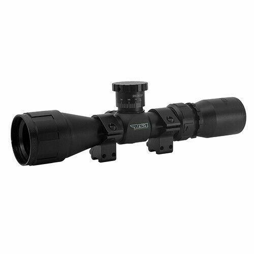 BSA Rimfire Scopes BSA BSA Sweet 22 AO Compact Rifle Scope 2-7x32mm 1" SFP 30/30 Black with Dovetail Rings Blister