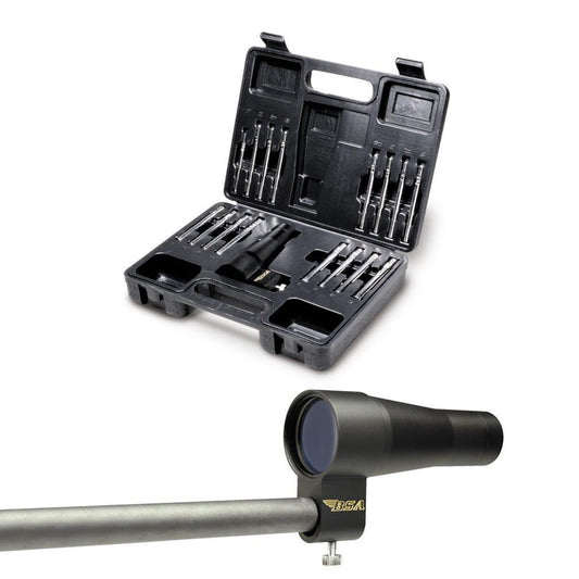 BSA Boresighters BSA BSA Boresighter with 15 Arbors and Hard Case