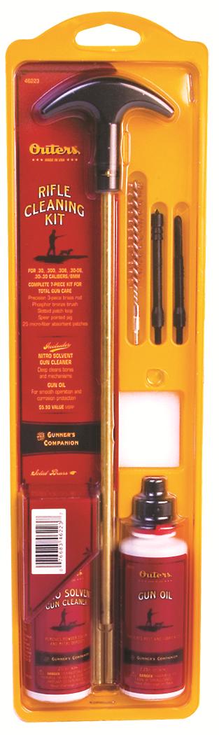 Outers Gun Cleaning Kits Outers Outers Brass Rod Rifle Cleaning Kit .270-.284 7mm
