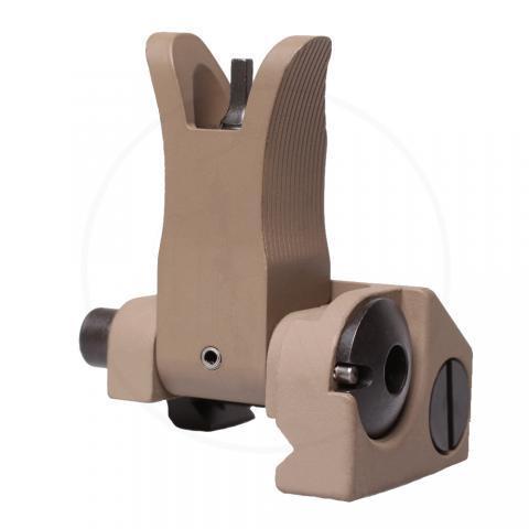 Troy Industries Rifle Sights Troy Industries Troy Front Folding M4 Style BattleSight FDE