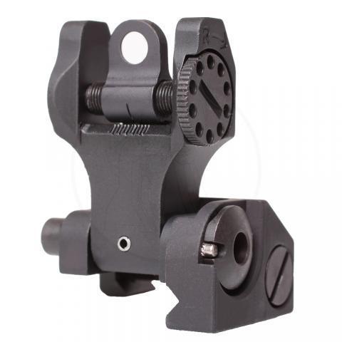Troy Industries Rifle Sights Troy Industries Troy Rear Folding BattleSight Black