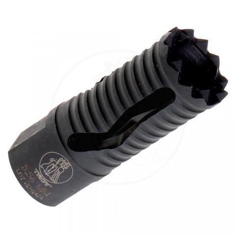 Troy Industries Muzzle Devices Troy Industries Troy Medieval Flash Suppressor 5.56mm 1/2 INCH 28 Black