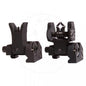 Troy Industries Rifle Sights Troy Industries Troy Industries Micro Sight Set - M4 Front & Dioptic Rear -Black