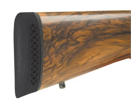 Pachmayr/Tacstar Division Recoil Pads Pachmayr/Tacstar Division Pachmayr Deluxe Recoil Pad - Medium 540" L x 1.95" W x 1.10" T Black/Black Line Base