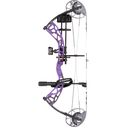 Pure Archery Group Bows Pure Archery Group Diamond Archery Edge Max Bow Right Hand 20-70# Purple Blaze
