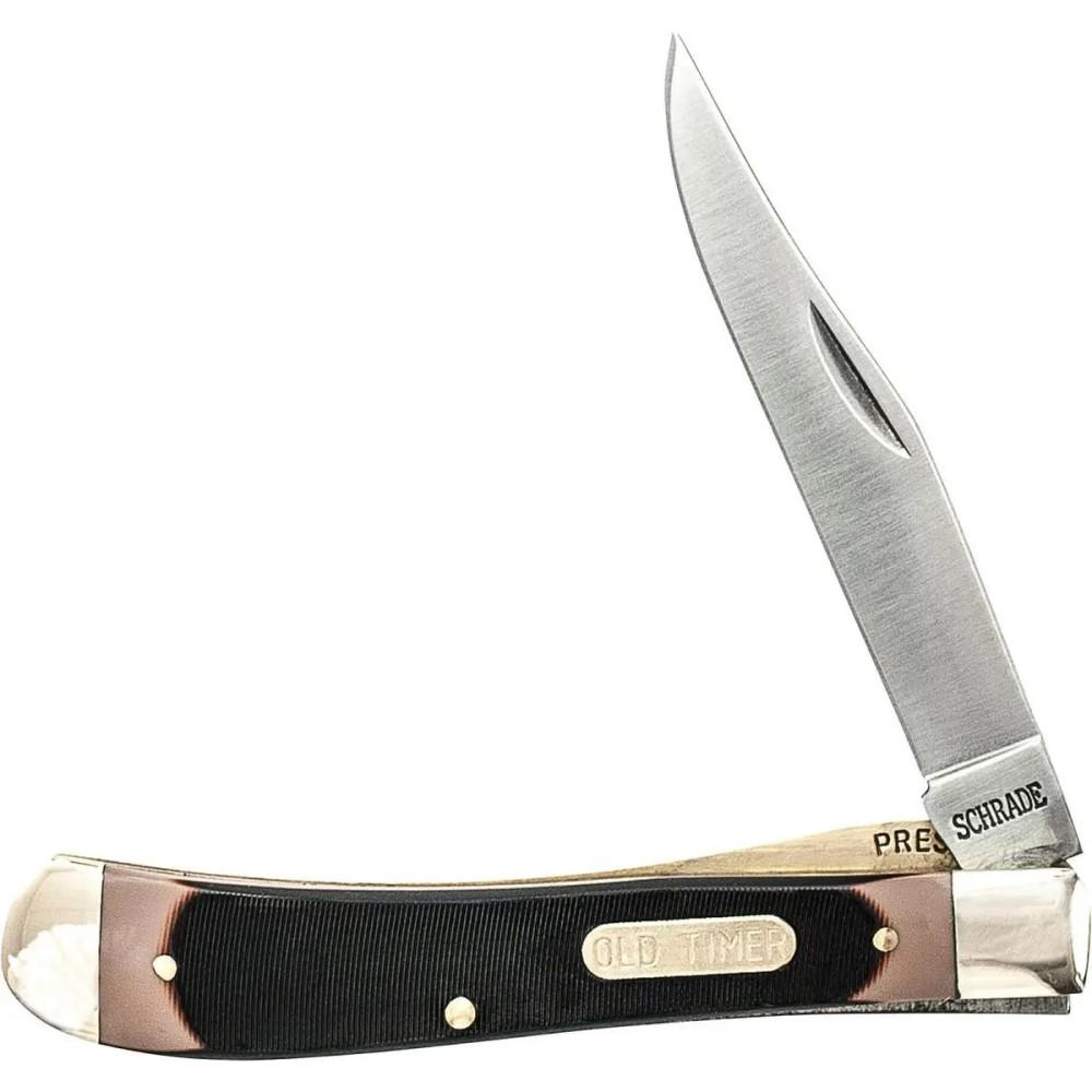 Battenfeld Knives Knives &amp; Edged Tools|Knives Battenfeld Knives Old Timer Gunstock Trapper Folding Knife 3 7/8" Single Blade Pocket Knife