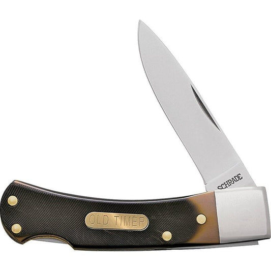 Battenfeld Knives Knives &amp; Edged Tools|Knives Battenfeld Knives Old Timer BeaRight Handead Folding Knife 3" Blade Black