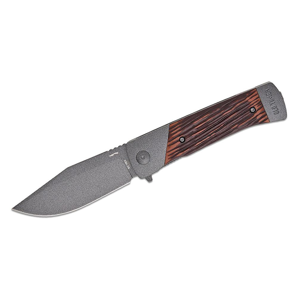 Battenfeld Knives Knives Battenfeld Knives Old Timer Frontier Manual Folding Knife 3-1/2" Clip Point Blade Rosewood