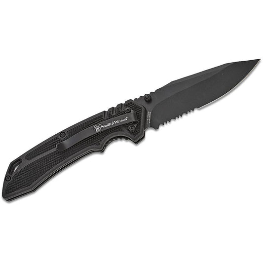 Battenfeld Knives Knives Battenfeld Knives Smith & Wesson Special Ops Folding Knife 3" Clip Point Blade Black Box