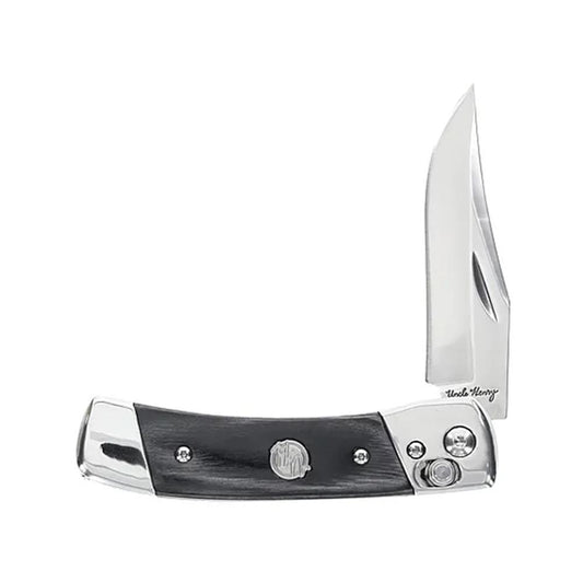 Battenfeld Knives Knives Battenfeld Knives Uncle Henry PLB5 Folding Knife 2-9/10" Clip Point Blade Black