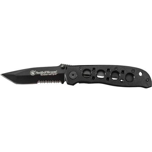 Battenfeld Knives Knives &amp; Edged Tools|Knives Battenfeld Knives Smith & Wesson Extreme Ops Tanto Folding Knife 3 1/4" Blade Black