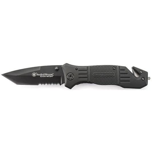 Battenfeld Knives Knives &amp; Edged Tools|Knives|Knives &amp; Edged Tools Battenfeld Knives Smith & Wesson Extreme Ops Liner Lock Folding Knife 3.3" Blade Black