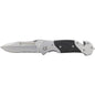 Battenfeld Knives Knives &amp; Edged Tools|Knives|Knives &amp; Edged Tools Battenfeld Knives Smith & Wesson 1st Response Drop Point Folding Knife 3 3/10" Blade Black and Silver