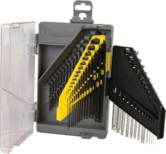 AOB Alignment Leveling &amp; Other Tools|Screwdrivers &amp; Torque Wrenches AOB Wheeler SAE/Metric/Hex/Torx Key Set 45 pc