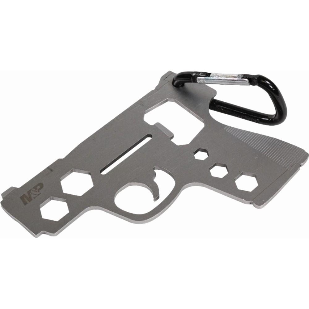 AOB Multi-Tools AOB Smith & Wesson M&P Pistol Novelty Multi-Tool with Caribiner