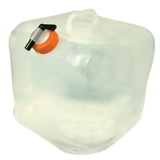 AOB Water Bottles AOB Ultimate Survival Water Carrier Cube 5 Gallon - Clear