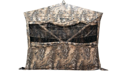 AOB Ground Blinds|Hunting AOB BOG Grave Digger Ground Blind 600D 8.4Hx59.5Lx8.4W - Realtree