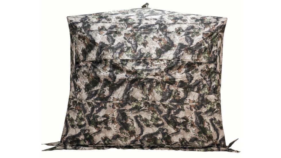 AOB Ground Blinds|Hunting AOB BOG Grave Digger Ground Blind 600D 8.4Hx59.5Lx8.4W - Mossy Oak