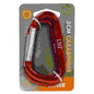 AOB Camp Tools AOB Ultimate Survival Carabiner 8cm 2-pk PDQ 12-ct Assorted Colors