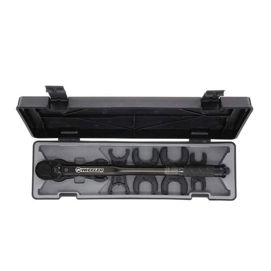 AOB Screwdrivers &amp; Torque Wrenches AOB Wheeler XL FAT Wrench Complete Crowfoot Set for AR-15