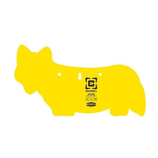 AOB Steel Targets AOB Caldwell AR500 Coyote Steel Hanging Target Yellow