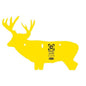 AOB Steel Targets AOB CaldwellAR500 33% Steel Deer Hanging Target Yellow