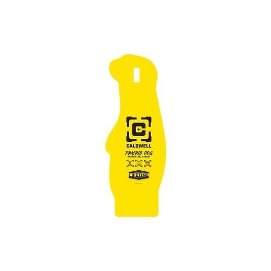 AOB Steel Targets AOB Caldwell AR500 Prairie Dog Steel Hanging Target Yellow