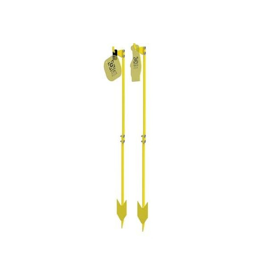 AOB Steel Targets AOB Caldwell AR500 Target Post Yellow