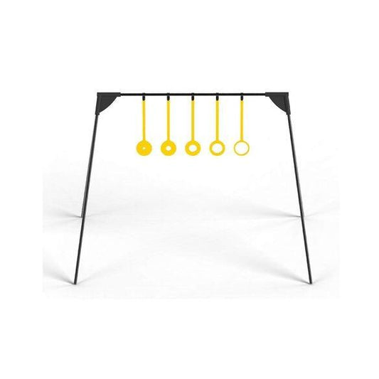AOB Steel Targets AOB Caldwell AR500 Rimfire KYL Ring Challenge Target Yellow
