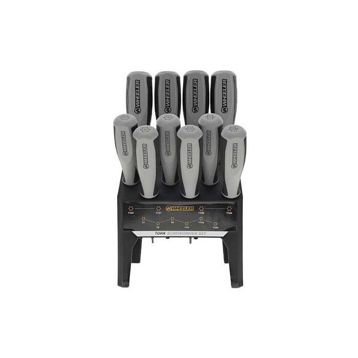 AOB Screwdrivers &amp; Torque Wrenches AOB Wheeler 10 Piece Torx Benchtop Screwdriver Set
