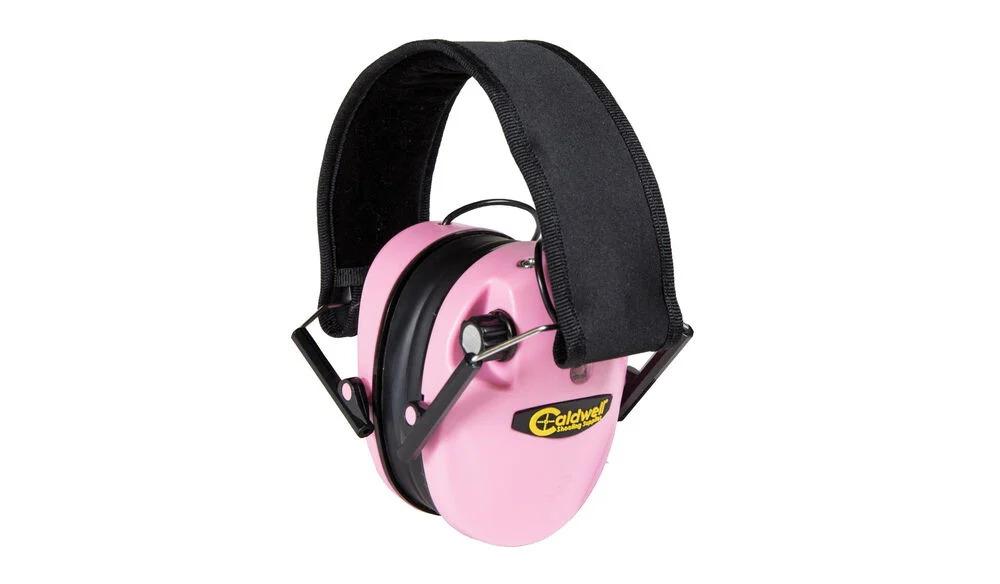 AOB Shooting|Ear Muffs AOB Caldwell E-MAX Low Profile Hearing Protection - Pink