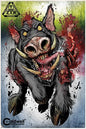 AOB Reactive Targets AOB Caldwell Zombie Tactical Response Flake-Off Targets 12"x18"